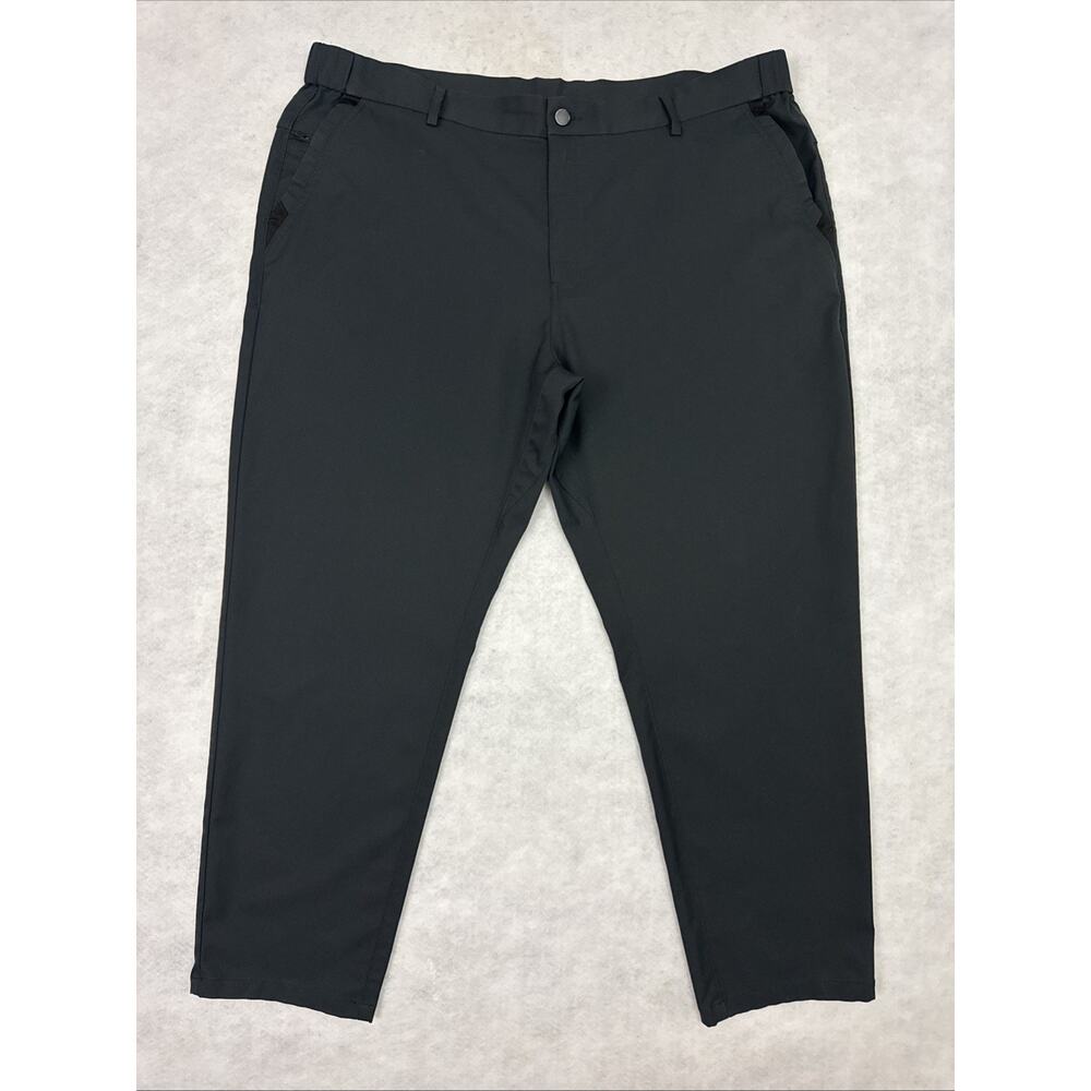 Jack Archer Jetsetter Tech Pants Mens 40x28 Space Black Golf Chino Stretch